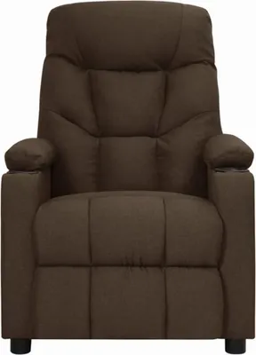 Produktbild von vidaXL Relaxsessel Dunkelbraun Stoff