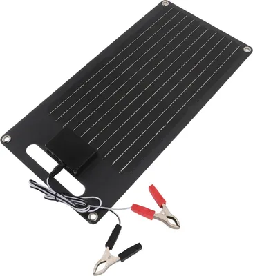 Obrázek produktu pro 50W solární panel 12V s vysokou účinností Monokrystalický solární panel Duální USB nabíječka pro nabíjení baterie vozidla a mobilního telefonu