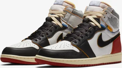 Produktbild von Nike x Union LA Air Jordan 1 Retro High "Union Los Angeles Black Toe", BV1300-106, Velikost: 48.5