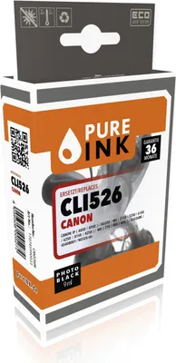 Produktbild von pureINK CA526BK Druckerpatrone Refill für Canon 9ml