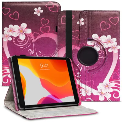 Produktbild von Tablet Hülle für Pritom M10 10,1 Zoll Tasche Schutzhülle Case Cover 360 DrehbarFarben:Motiv 2