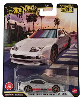 Produktbild von Hot Wheels Nsn 300Zx Twin Turbo, Fahrzeug, 3 Jahr(e), Metall, Kunststoff, Mehrfarbig