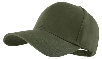 Immagine prodotto di Cappello da baseball, 100% cotone, regolabile, colore verde militare