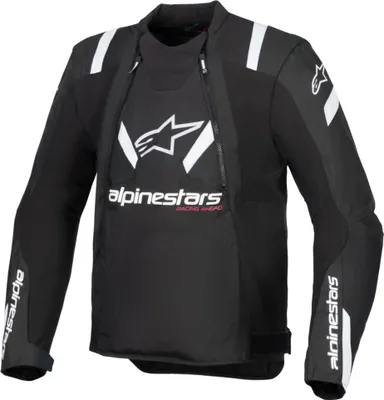 Produktbild von Alpinestars T-Stunt Air Motorrad Textiljacke, schwarz/weiß, XL
