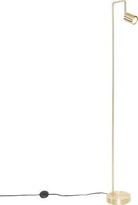 Produktbild von Moderne Stehlampe Messing Verstellbar Java