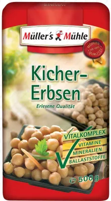 Produktbild von Müllers Mühle Kichererbsen 500g