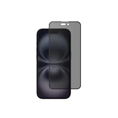 Produktbild von alkaya Protection Glass Privacy iPhone15 schwarz