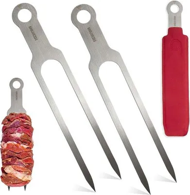 Produktbild von Famanu Kabob Spieße aus Edelstahl - 144 cm, 2 Stück