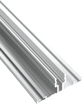 Produktbild von Gutta Alu Verbindungsprofil für 10+16 mm Doppelstegplatten ohne Lippengummi L = 2000 mm