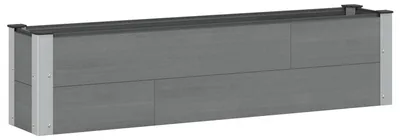 Immagine prodotto di Letto rialzato da giardino Grigio 150 x 30 x 36 cm