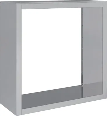 Obrázok produktu pre Regál na krbové drevo 100x40x100 cm, pozinkovaná oceľ