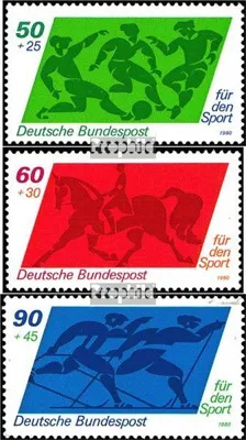 Produktbild von Briefmarken BRD (BR.Deutschland) 1980 Mi 1046-1048 (kompl.Ausgabe) gestempelt Sporthilfe