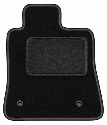Produktbild von Fahrermatte Velours für Chevrolet Camaro VI 2015-2020 (Coupé) – 1-tlg, Schwarz, passgenau – Wielganizator LUX