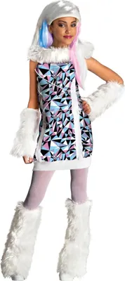 A young girl wearing a costume.