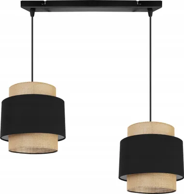 Image de Suspension, lustre, abat-jour, Boho Juta