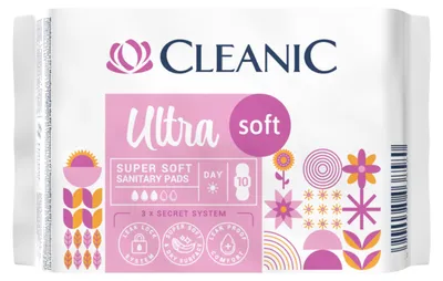 Produktbild von Cleanic Ultra Soft Day - ultraweiche Tagesbinden, 10 Stück.
