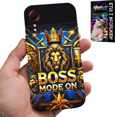 Obrázek produktu pro Pouzdro Pro Samsung Galaxy Xcover 5 - Boss Lion S Korunkou Na Štítu + Fólie