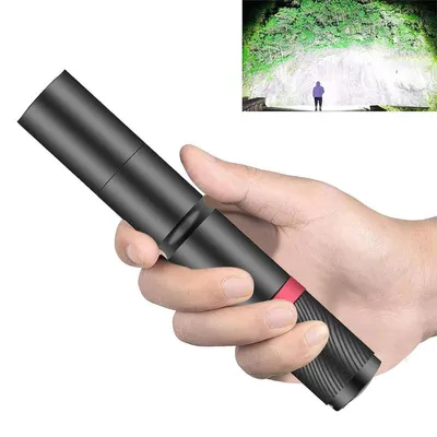 Produktbild von Mini LED Schlüsselanhänger Taschenlampe 150 Lumen, EDC Taschenlampe Aluminium 3 Modi Notfall Licht