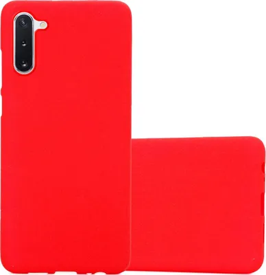 Produktbild von Cadorabo Schutzhülle für Samsung Galaxy NOTE 10 Hülle in Rot Handyhülle TPU Etui Cover Case