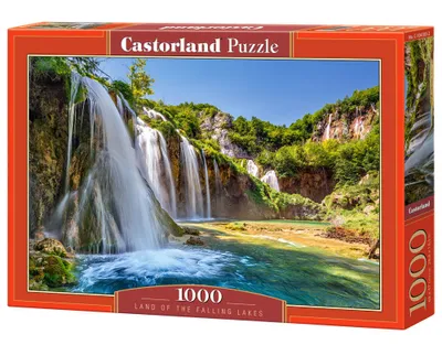 Produktbild von Castorland Puzzle 1000T Land der Wasserfälle