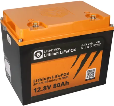 Produktbild von Liontron Lithium LiFePO4 LX BMS 12,8V 80Ah mit Smart BMS & Bluetooth