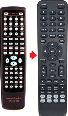 Produktbild von Ersatz Fernbedienung passend für Harman Kardon AVR8500