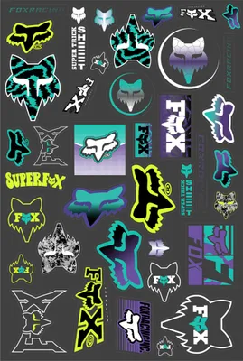 Obrázek produktu pro FOX Reprsnt Sticker Set