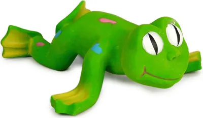 Produktbild von Beeztees Hundespielzeug Frosch grün klein 22 x 20 x 9 cm