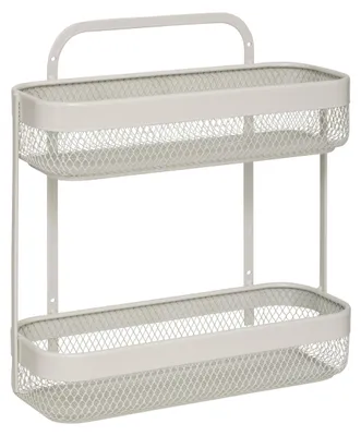 Produktbild von Regal "mayaj" 2 ebenen aus beigem metall - 5 five simply smart