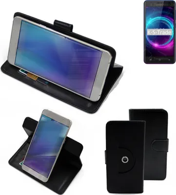 Produktbild von K-S-Trade® Case Schutzhülle Handyhülle kompatibel mit BQ Mobile BQ-5046L Choice LTE Flipcase Smartphone Cover Handy Schutz Tasche Klapphülle