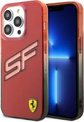 Produktbild von Ferrari iPhone 15 Pro Back cover case - Red