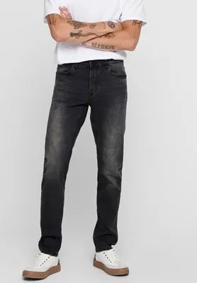 Produktbild von Only & Sons Pants 22010447-BLACK in Black color size 32-34