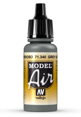 Airbrush-Acrylfarbe 17 ml, Graugrün, Matt