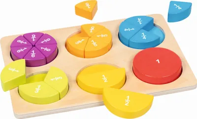 Produktbild von GOKI 59960 Lernspiel Bruchrechnen
