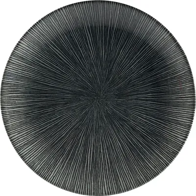 Produktbild von CHURCHILL Agano Black Teller flach, coup, ø: 217 mm