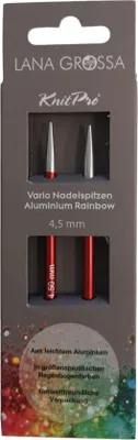 Produktbild von Lana Grossa - Nadelspitzen Vario Aluminium Rainbow 4,5mm