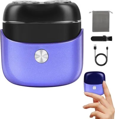 Produktbild von Elektrisch Rasierer Damen, Intimrasierer Mini Elektrorasierer für Bikinizone Achseln Arme Beine, Wasserdicht Trimmer Nass & Trockenrasur