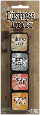 Produktbild von Ranger Distress Ink Mini Kit 7 Vintage Tinten Set für kreatives Papier