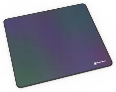 Produktbild von Gaming Mauspad 450x400x4mm Grauverlauf Rutschfest Wasserdicht