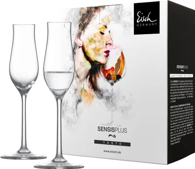 Produktbild von Eisch Vorteilset 2 Stück 2 Grappagläser 500/4.5 im 4 farb. Geschenkkarton SUPERIOR SENSISPLUS 25005045 und Geschenk + Spende