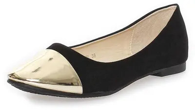 Produktbild von Ballerinas Damen Schuhe Sommerschuhe; Schwarz/39