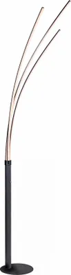 Obrázek produktu pro Stojací lampa LED černá, V 215 cm