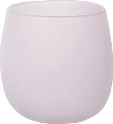 Produktbild von Blumentopf Glaspot Sommer matt 16cm rosa