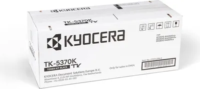Produktbild von Kyocera TK-5370K Toner Schwarz. Toner Drucker kompatibel für PA3500cx, MA3500cix und MA3500cifx. Original Tonerkartusche für bis zu 7000 Seiten