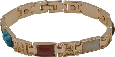 Produktbild von Steuer Modeschmuck Armband Metall 18,5cm mehrfarbig 445060023