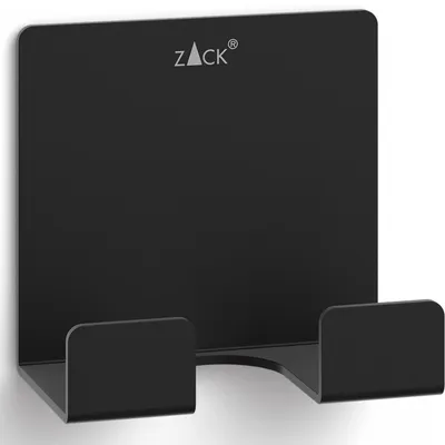 Zdjęcie produktu dla ZACK Uchwyt na brzytwę POTES stal nierdzewna czarny matowy 40604