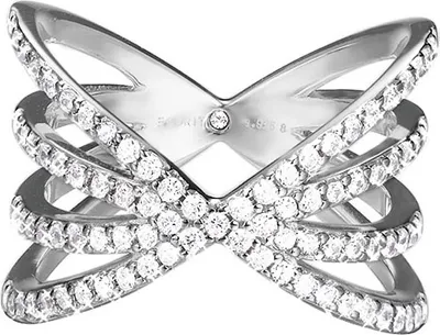 Produktbild von Esprit Damen Ring Silber JW52892 Zirkonia ESRG92679A1, Ringgröße:57 (18.1 mm Ø)