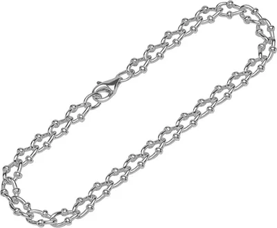 Produktbild von Armband 925 Sterling Silber 19cm Königskette rund Damen designer Armbandkette