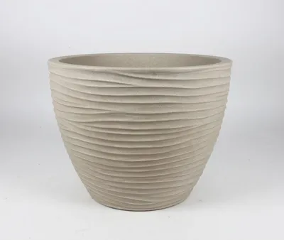 Produktbild von Pflanztopf SYLT D 50 × H 38 cm – großer Blumentopf aus Kunststoff für Garten, Terrasse und Balkon