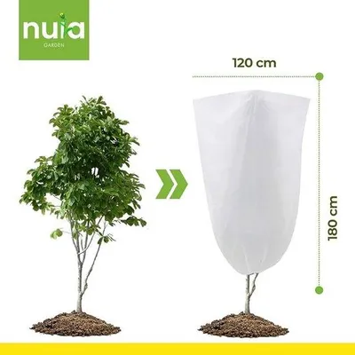 Obrázok produktu pre Famanu ochranný obal na rastliny, zimná ochrana, 180 x 120 cm - sivá farba